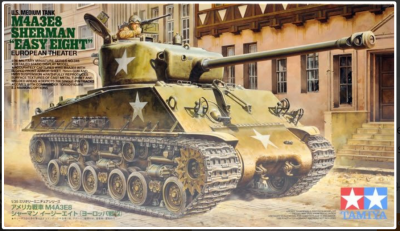 M4A3E8 Sherman Easy Eight European Theater (1:35) - Tamiya