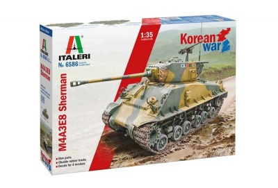 M4A3E8 Sherman Korean War (1:35) - Italeri