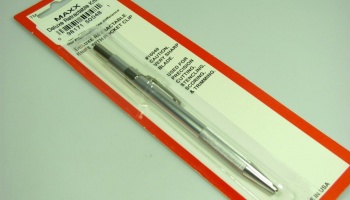 Nůž zatažitelný luxusní s kapesní sponou - Knife Deluxe Retractable with Pocket Clip - MAXX