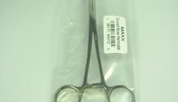 Hemostat se zakřivenou špicí (velký) - Hemostat Curved Nose Bulk - MAXX