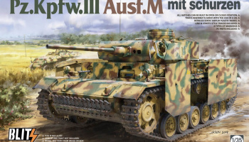 Pz.Kpfw.III Ausf.M mit Schürzen 1/35 - Takom