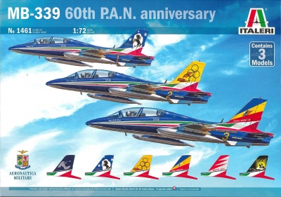 Macchi MB 339 P.A.N. 60th Anniversary Special Livery (1:72) - Italeri