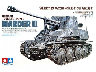 Marder III German Tank Destroyer (1:35) - Tamiya