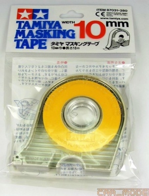 Masking Tape 10 mm w/Dispenser - Tamiya