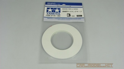 Masking Tape for Curves 3mm - Tamiya