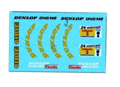 Mazda 787B 1991 #55 supplementary decal 1/24 - MSM Creation