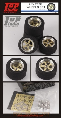 Mazda 787B Wheels Set - Top Studio