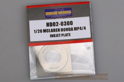 Mclaren Honda MP4/4 Inkjet Plate - Hobby Design
