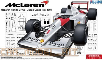 Mclaren Honda MP4/6 1991 GP Japan, GP San Marino - Fujimi