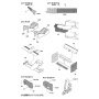 McLaren MP4/2C 1986 Carbon decal for NuNu 1/20 - STUDIO27