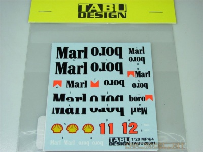 McLaren MP4/4 Option - Tabu Design