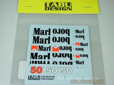 McLaren MP4/5B Option - Tabu Design
