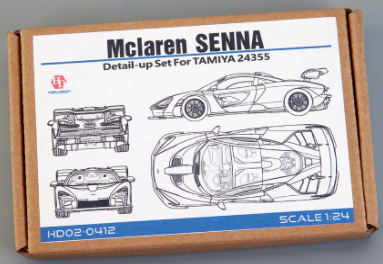 Mclaren SENNA Detail-up Set For Tamiya 24355 1/24 - Hobby Design