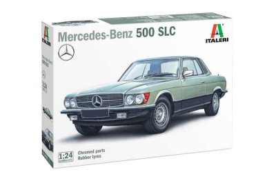 Mercedes 500 SLC (1:24) Model Kit auto 3633 - Italeri
