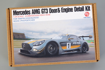 Mercedes AMG GT3 Door&Engine Detail Kit 1/24 - Hobby Design