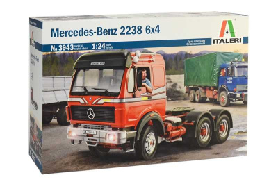 Mercedes-Benz 2238 6x4 (1:24) - Italeri