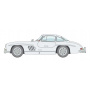 Mercedes-Benz 300 SL Gullwing (1:16) Model Kit 3612 - Italeri