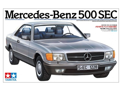 Mercedes-Benz 500SEC 1/24 - Tamiya