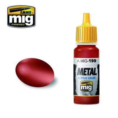 METALLIC Copper Metal Acrylics  0199 (17 ml) - AMMO Mig