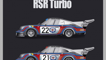 Porsche 911 Carrera RSR Turbo Full Detail Kit 1:12 - Model Factory Hiro