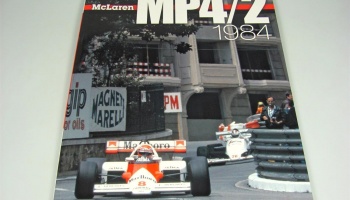 SLEVA 135,-Kč, 15% Discount - JOE HONDA Racing Pictorial #32: McLaren MP4/2 1984 - Model Factory Hiro
