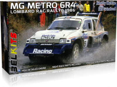 MG Metro 6R4 1986 McRae Jimmy RAC - Belkits