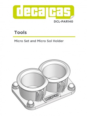 Micro Set and Micro Sol Holder - Decalcas