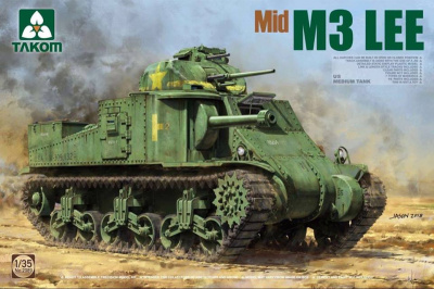 Mid M3 Lee US Medium Tank 1:35 - Takom