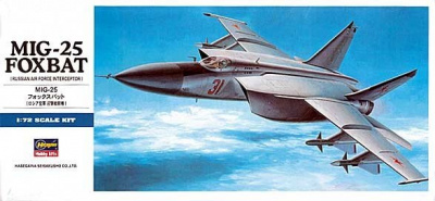 MiG-25 Foxbat (1:72) - Hasegawa