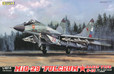 MIG-29  9-12 Early Type “Fulcrum ” /w 9-12 Late 2 in 1 1/48 - G.W.H.