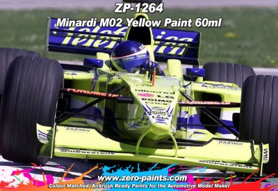 Minardi M02 Yellow Paint - Zero Paints