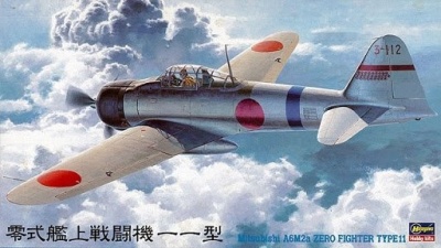 MITSUBISHI A6M2A Zero Fighter Type 11 1/48 - Hasegawa