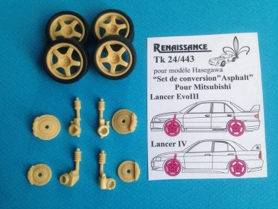 Mitsubishi Lancer Evo III ou IV: Set Asphalte - Renaissance