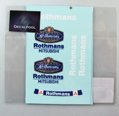 Mitsubishi Lancer EVO III Rothmans Option - Decalpool