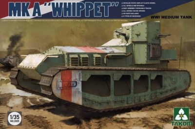 MK A WHIPPET WWI MEDIUM TANK 1/35 - Takom