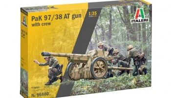 Mode Kit figurky 96460 - Pak 97/38 AT Gun with Crew (1:35) - Italeri
