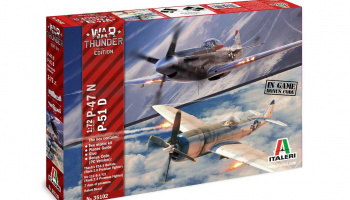 Model Kit War Thunder 35102 - P-47 N and P-51 D (1:72)