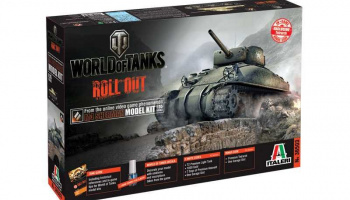 World of Tanks 36503 - M4 SHERMAN (1:35) - Italeri