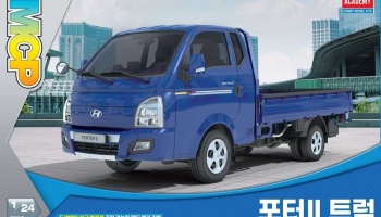 Model Kit auto 15144 - PORTER II Cargo Truck (1:24) - Academy