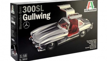 Mercedes-Benz 300 SL Gullwing (1:16) Model Kit 3612 - Italeri