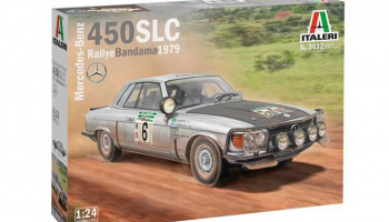 Mercedes-Benz 450SLC Rallye Bandama 1979 (1:24) - Italeri