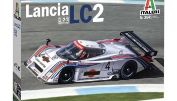 Lancia LC2 (1:24) Model Kit 3641 - Italeri