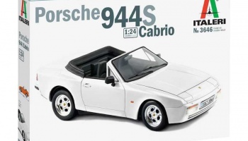 Porsche 944 S Cabrio (1:24) Model Kit 3646 - Italeri