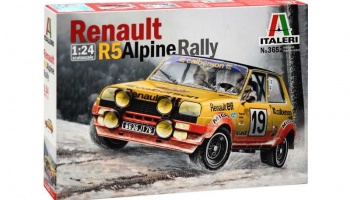 RENAULT R5 ALPINE RALLY (1:24) Model Kit 3652 - Italeri