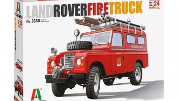 Land Rover Fire Truck (1:24) Model Kit 3660 - Italeri