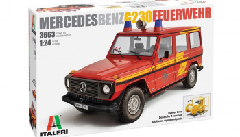 Mercedes G230 Feuewehr (1:24) - Model Kit auto 3663 - Italeri