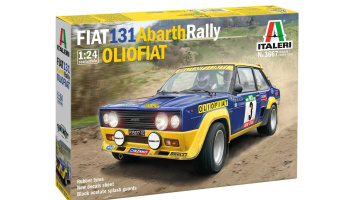 FIAT 131 Abarth Rally OLIO FIAT (1:24) - Italeri