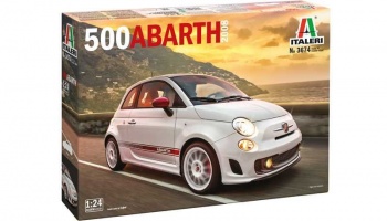 500 Abarth (2008) (1:24) Model Kit auto 3674 - Revell