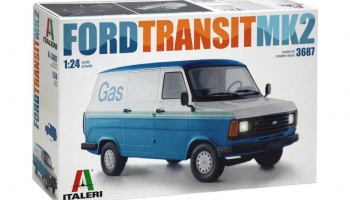 FORD TRANSIT Mk.2 (1:24 )Model Kit 3687 - Italeri