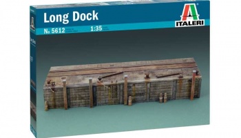 LONG DOCK (1:35) Model Kit budova 5612 - Italeri